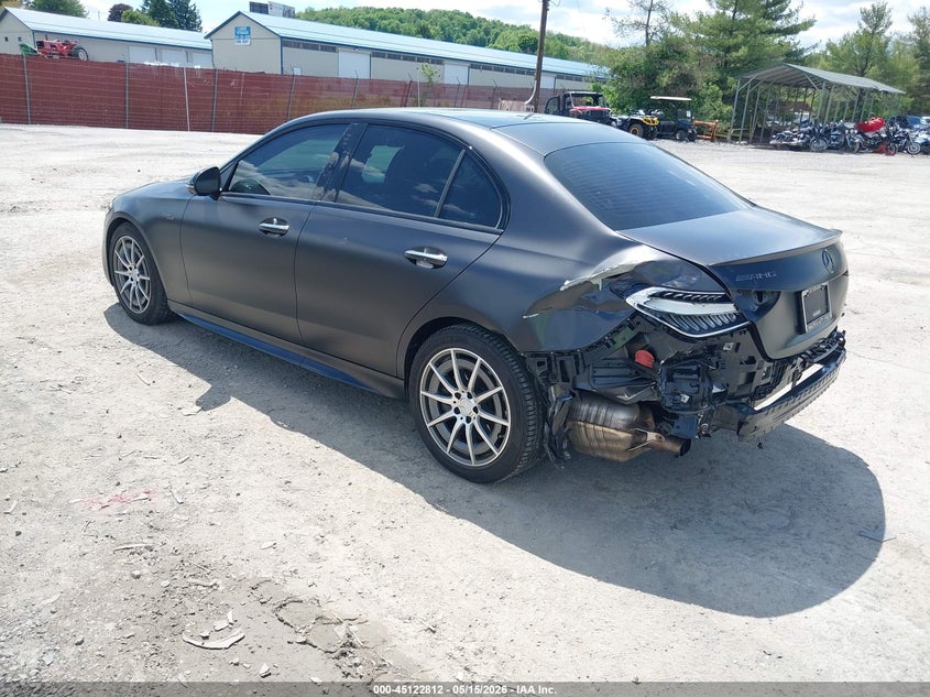2024 Mercedes-benz VIN W1KAF8HB4RR201728 IAAI salvage auction — LEFT REAR, Salvage (Pennsylvania), sold $32,050 on 2026-07-08 (photo 3)