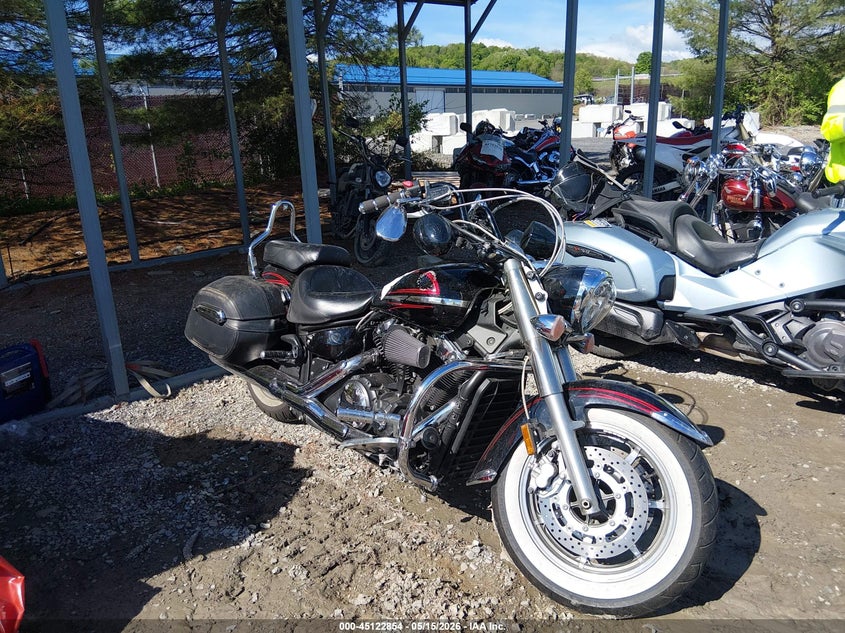 2009 Yamaha Xvs1300 a VIN JYAVP24E89A008515 IAAI salvage auction — LEFT SIDE, Salvage (Pennsylvania), sold $1,250 on 2026-07-15 (photo 1)