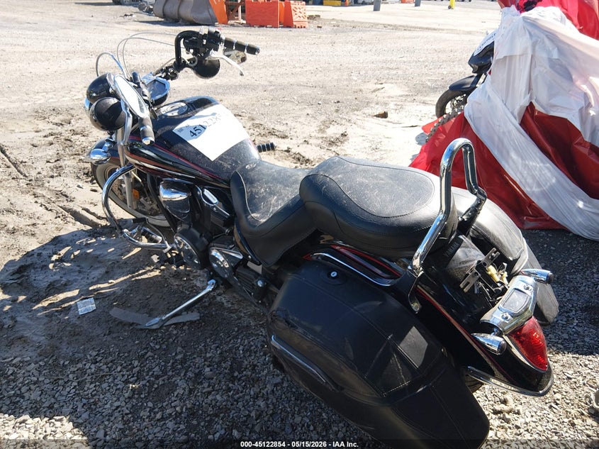 2009 Yamaha Xvs1300 a VIN JYAVP24E89A008515 IAAI salvage auction — LEFT SIDE, Salvage (Pennsylvania), sold $1,250 on 2026-07-15 (photo 3)