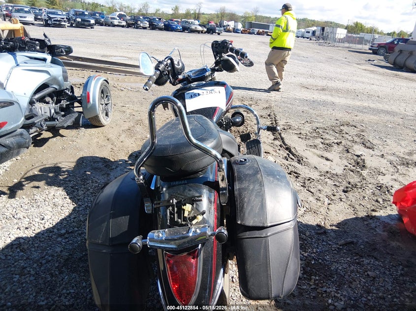 2009 Yamaha Xvs1300 a VIN JYAVP24E89A008515 IAAI salvage auction — LEFT SIDE, Salvage (Pennsylvania), sold $1,250 on 2026-07-15 (photo 6)