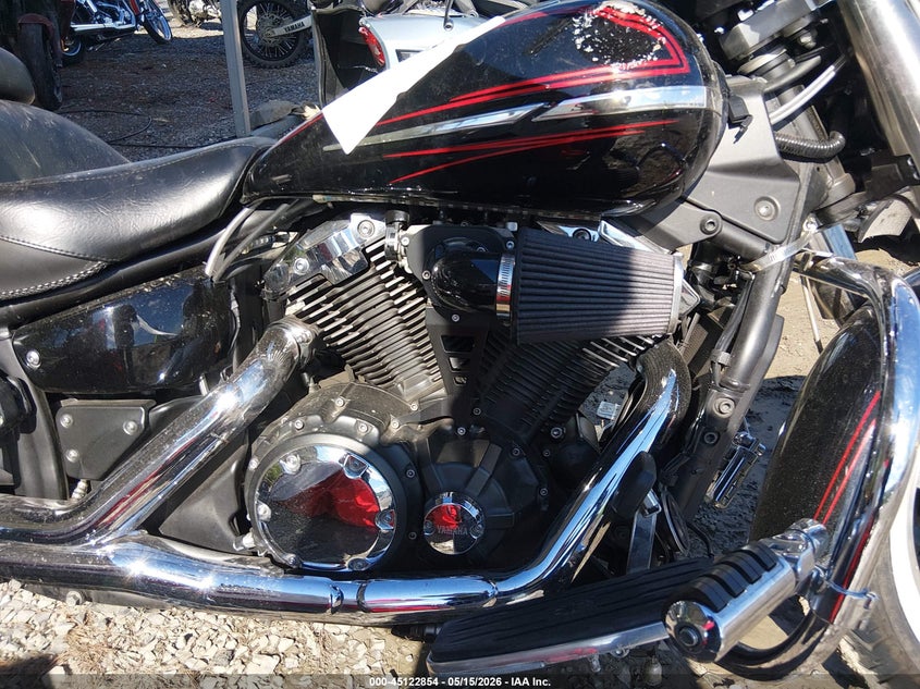 2009 Yamaha Xvs1300 a VIN JYAVP24E89A008515 IAAI salvage auction — LEFT SIDE, Salvage (Pennsylvania), sold $1,250 on 2026-07-15 (photo 8)