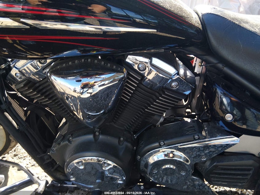 2009 Yamaha Xvs1300 a VIN JYAVP24E89A008515 IAAI salvage auction — LEFT SIDE, Salvage (Pennsylvania), sold $1,250 on 2026-07-15 (photo 9)