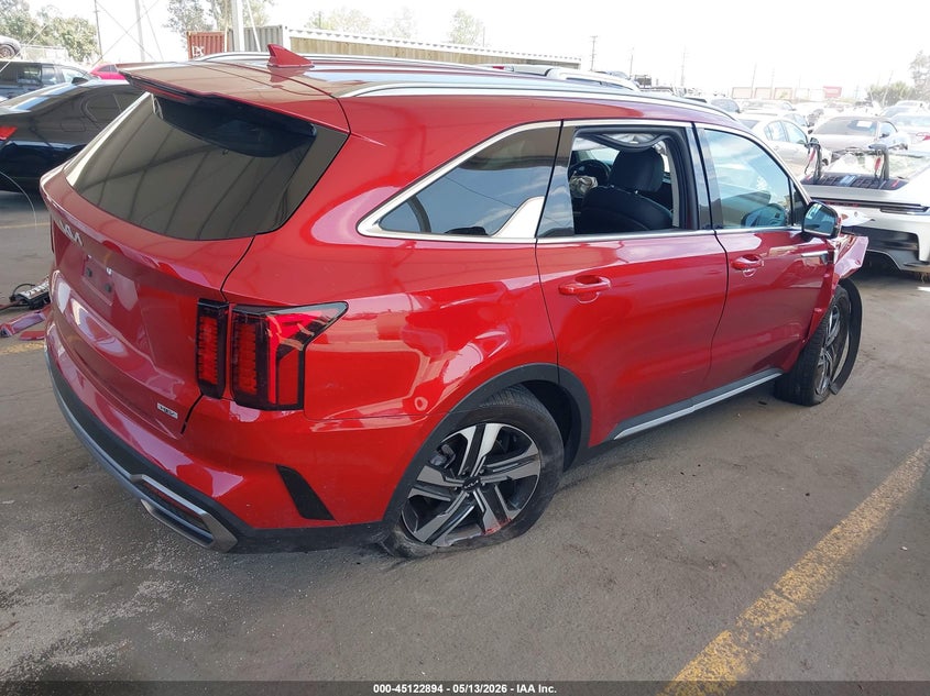 2023 Kia VIN KNDRHDLG8P5175576 IAAI salvage auction — FRONT END, Salvage (California), sold $6,550 on 2026-07-29 (photo 4)