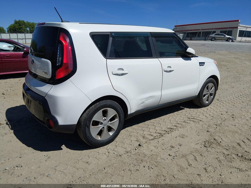 2016 Kia Soul VIN KNDJP3A5XG7367856 IAAI salvage auction — NORMAL WEAR, Clear (Montana), sold $975 on 2026-07-16 (photo 4)