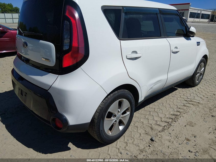 2016 Kia Soul VIN KNDJP3A5XG7367856 IAAI salvage auction — NORMAL WEAR, Clear (Montana), sold $975 on 2026-07-16 (photo 6)