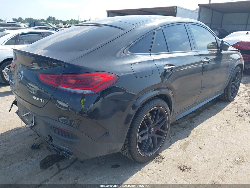 2023 Mercedes-benz Amg gle coupe VIN 4JGFD6BB6PA901843 IAAI salvage auction — FRONT & REAR, Original (Texas), sold $36,700 on 2026-07-20 (photo 4)