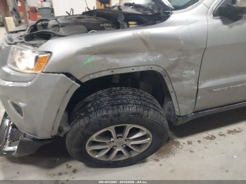 2016 Jeep Grand cherokee VIN 1C4RJFBG5GC321719 IAAI salvage auction — LEFT FRONT, Clear (Michigan), sold $3,150 on 2026-07-25 (photo 6)
