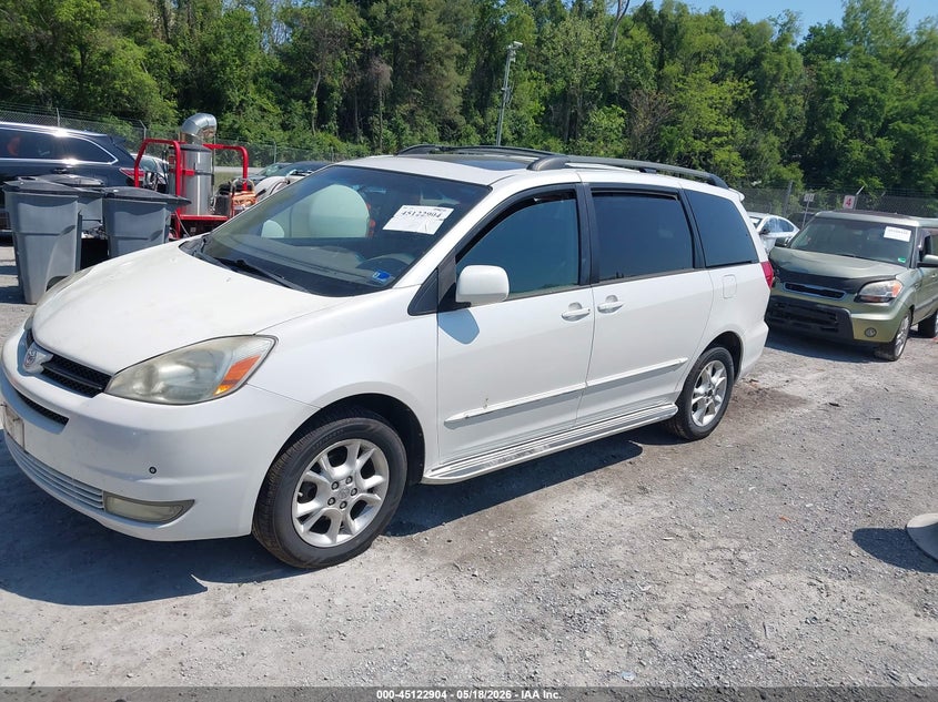 2004 Toyota Sienna VIN 5TDBA22C24S008693 IAAI salvage auction — NORMAL WEAR, Clear (Virginia), sold $775 on 2026-07-21 (photo 2)