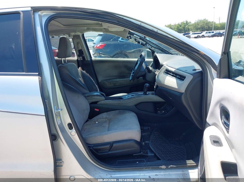 2016 Honda Hr-v VIN 3CZRU5H59GM705213 IAAI salvage auction — LEFT SIDE, Salvage (Texas), sold $2,550 on 2026-07-09 (photo 5)