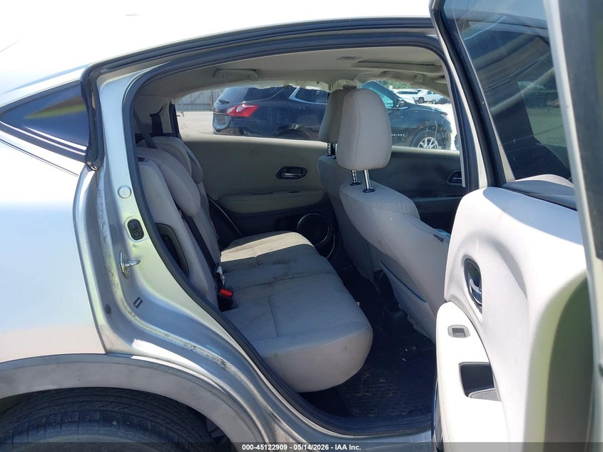 2016 Honda Hr-v VIN 3CZRU5H59GM705213 IAAI salvage auction — LEFT SIDE, Salvage (Texas), sold $2,550 on 2026-07-09 (photo 8)