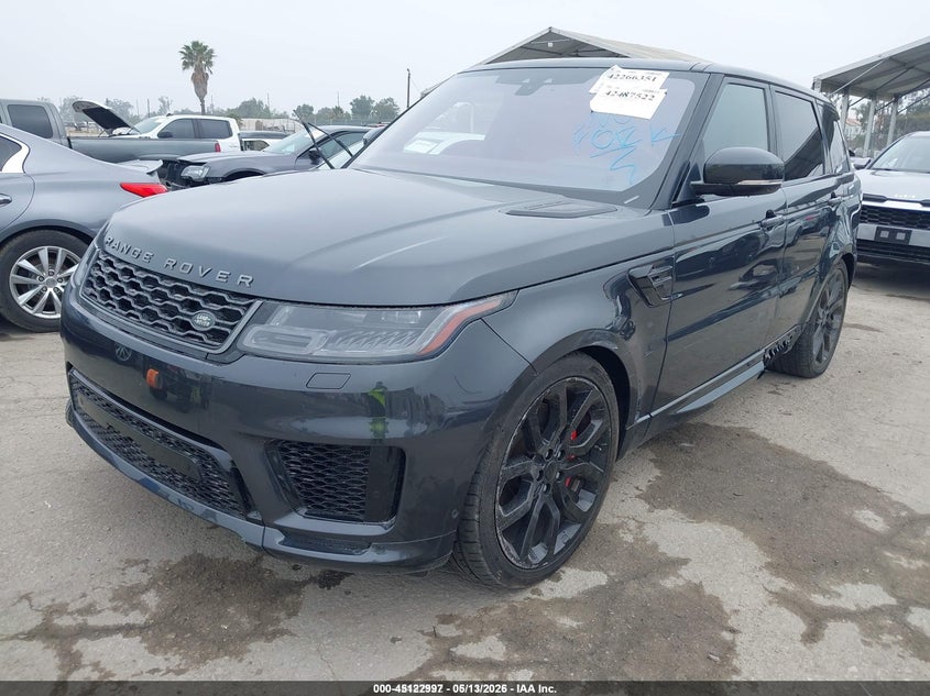 2019 Land rover Range rover sport VIN SALWR2RE6KA851607 IAAI salvage auction — LEFT SIDE, Salvage (California), sold $21,225 on 2026-08-19 (photo 2)