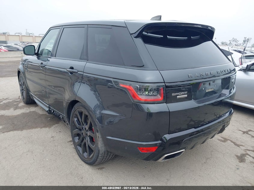 2019 Land rover Range rover sport VIN SALWR2RE6KA851607 IAAI salvage auction — LEFT SIDE, Salvage (California), sold $21,225 on 2026-08-19 (photo 3)