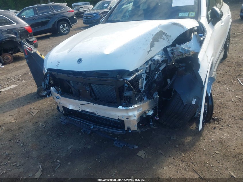 2026 Mercedes-benz Glc VIN W1NKM4HB7TU122516 IAAI salvage auction — FRONT END, Mv-907A (New York), sold $14,400 on 2026-07-14 (photo 6)