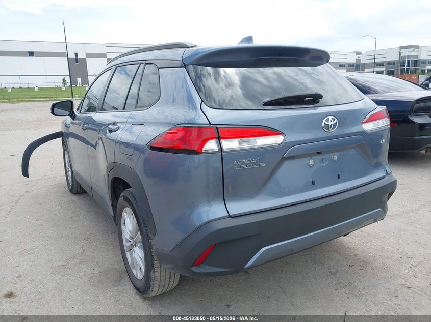 2022 Toyota Corolla cross VIN 7MUCAAAG9NV009544 IAAI salvage auction — FRONT END, Original (Texas), sold $5,200 on 2026-07-28 (photo 3)
