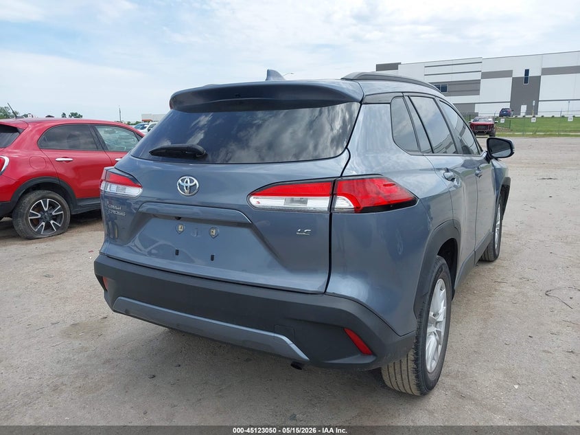 2022 Toyota Corolla cross VIN 7MUCAAAG9NV009544 IAAI salvage auction — FRONT END, Original (Texas), sold $5,200 on 2026-07-28 (photo 4)