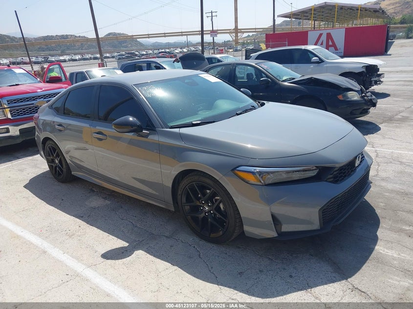 2025 Honda Civic VIN 2HGFE2F51SH541214 — IAAI salvage auction photo