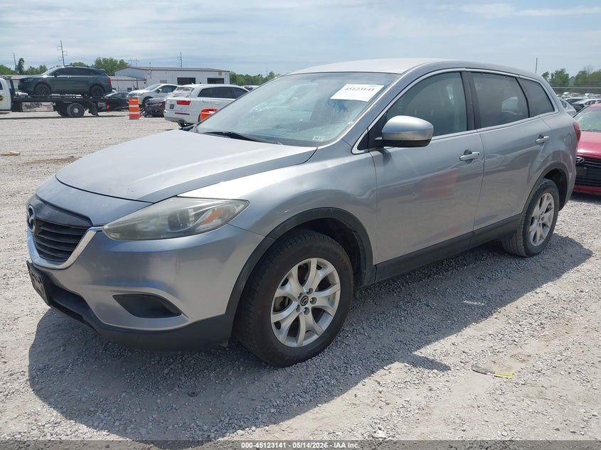 2013 Mazda Cx-9 VIN JM3TB2CV4D0412929 IAAI salvage auction — HAIL, Clear (Missouri), sold $275 on 2026-07-13 (photo 2)