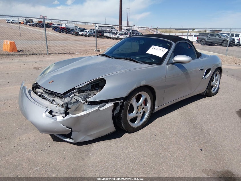 2000 Porsche Boxster VIN WP0CB2984YU660168 IAAI salvage auction — FRONT END, Salvage (Colorado), sold $3,450 on 2026-08-09 (photo 2)
