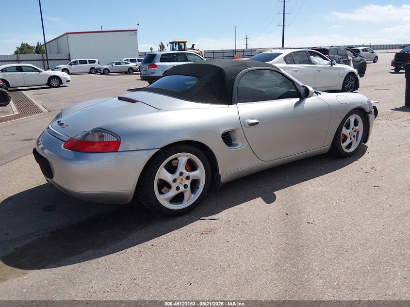 2000 Porsche Boxster VIN WP0CB2984YU660168 IAAI salvage auction — FRONT END, Salvage (Colorado), sold $3,450 on 2026-08-09 (photo 4)