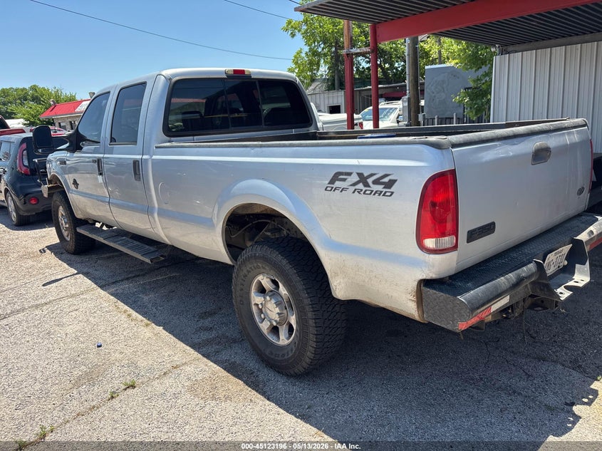 2005 Ford F-350 VIN 1FTWW31P65EA12539 IAAI salvage auction — NORMAL WEAR, Clear (Texas), sold $700 on 2026-07-09 (photo 3)