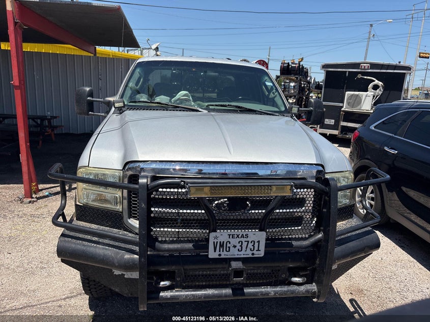 2005 Ford F-350 VIN 1FTWW31P65EA12539 IAAI salvage auction — NORMAL WEAR, Clear (Texas), sold $700 on 2026-07-09 (photo 8)