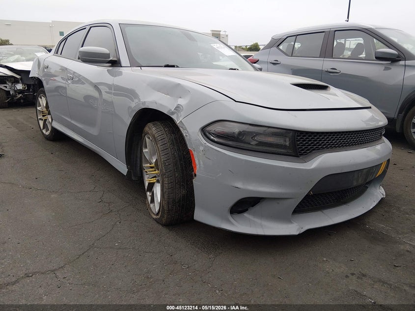 2020 Dodge Charger VIN 2C3CDXHG5LH212327 IAAI salvage auction — REAR END, Salvage Certificate (California), sold $2,450 on 2026-08-02 (photo 1)