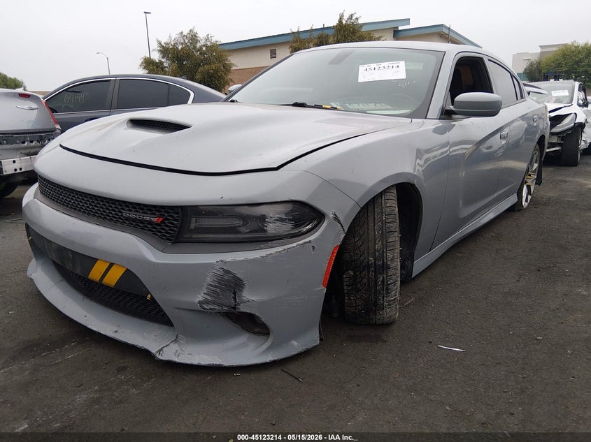 2020 Dodge Charger VIN 2C3CDXHG5LH212327 IAAI salvage auction — REAR END, Salvage Certificate (California), sold $2,450 on 2026-08-02 (photo 2)