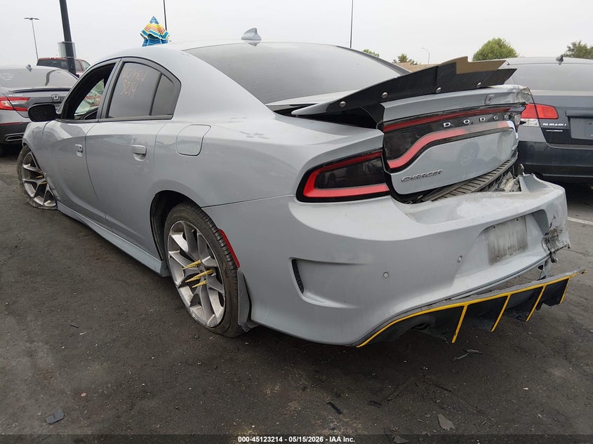 2020 Dodge Charger VIN 2C3CDXHG5LH212327 IAAI salvage auction — REAR END, Salvage Certificate (California), sold $2,450 on 2026-08-02 (photo 3)