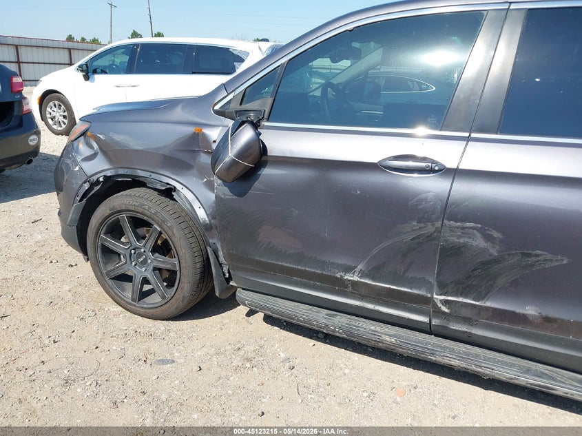2017 Honda Pilot VIN 5FNYF5H68HB036345 IAAI salvage auction — LEFT SIDE, Original (Texas), sold $4,550 on 2026-07-09 (photo 6)