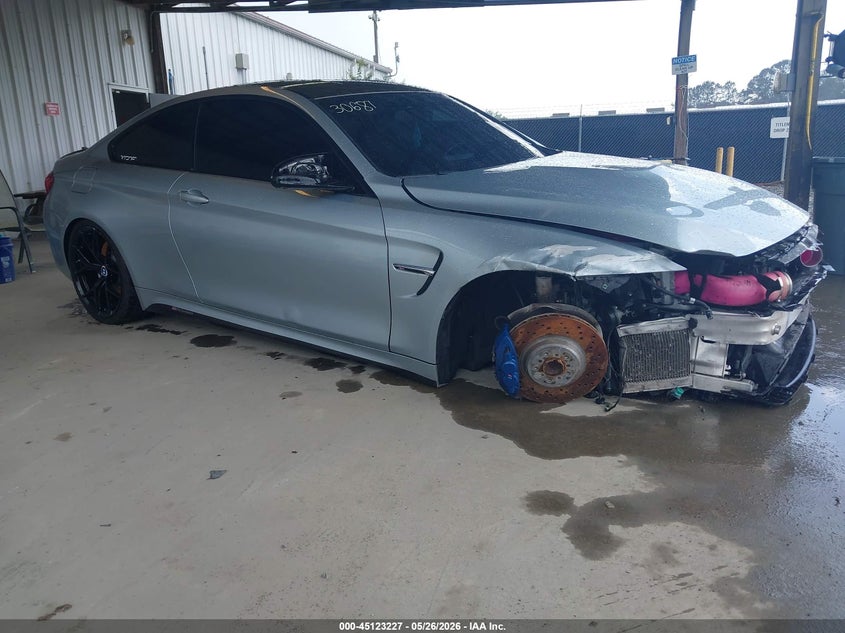 2015 BMW M4 VIN WBS3R9C5XFK334217 IAAI salvage auction — FRONT END, Salvage Title, sold $8,625 on 2026-07-20 (photo 1)