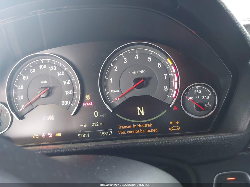 2015 BMW M4 VIN WBS3R9C5XFK334217 IAAI salvage auction — FRONT END, Salvage Title, sold $8,625 on 2026-07-20 (photo 7)