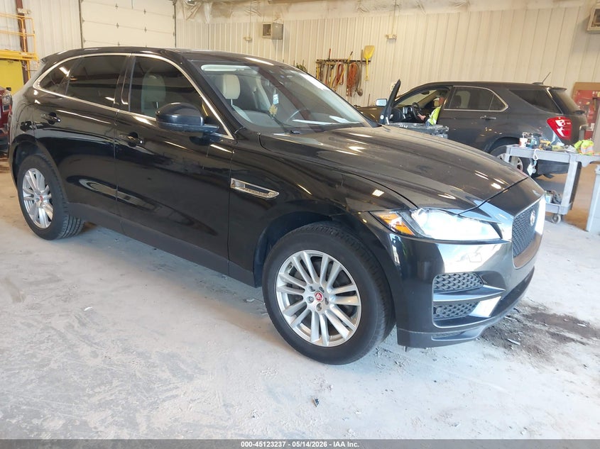 2018 Jaguar F-pace VIN SADCK2EV6JA271183 IAAI salvage auction — REAR END, Clear (Michigan), sold $5,000 on 2026-07-10 (photo 1)