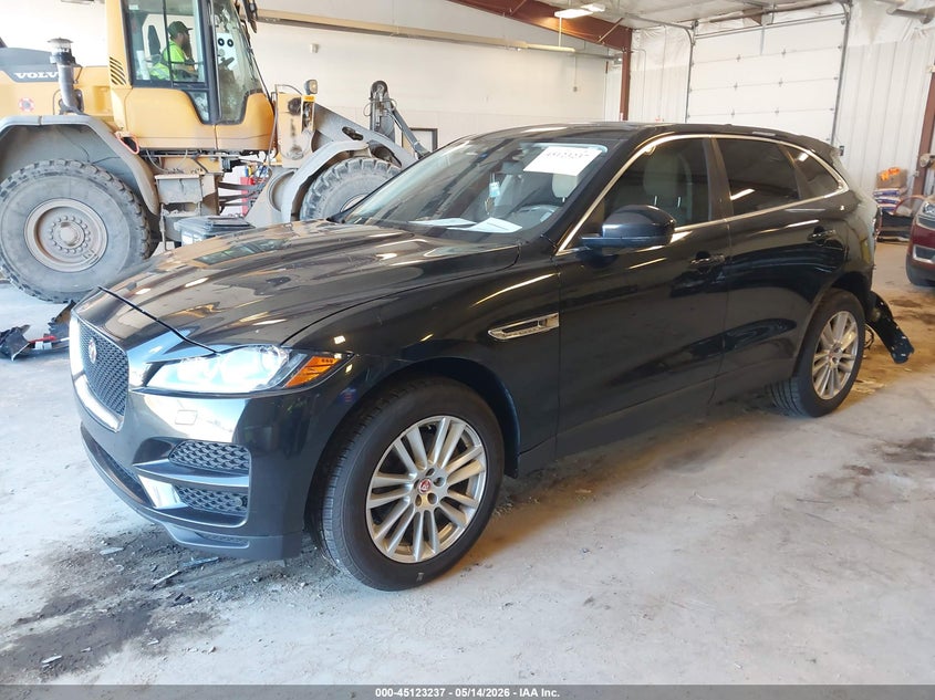 2018 Jaguar F-pace VIN SADCK2EV6JA271183 IAAI salvage auction — REAR END, Clear (Michigan), sold $5,000 on 2026-07-10 (photo 2)