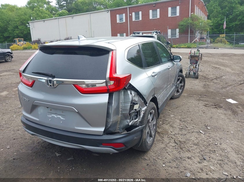 2018 Honda Cr-v VIN 7FARW1H8XJE025680 IAAI salvage auction — SIDE, Salvage (Massachusetts), sold $5,600 on 2026-07-25 (photo 4)