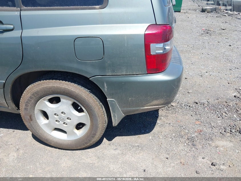 2006 Toyota Highlander VIN JTEEP21A460176526 IAAI salvage auction — NORMAL WEAR, Clear (Virginia), sold $1,050 on 2026-07-07 (photo 6)