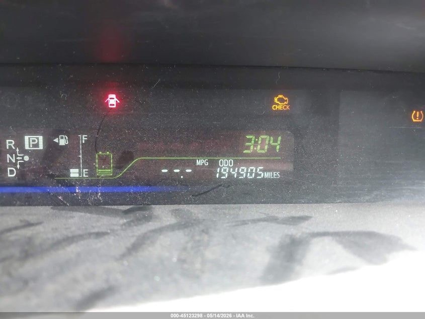 2012 Toyota Prius v VIN JTDZN3EU8C3147420 IAAI salvage auction — NORMAL WEAR, Original (Texas), sold $1,650 on 2026-07-13 (photo 7)