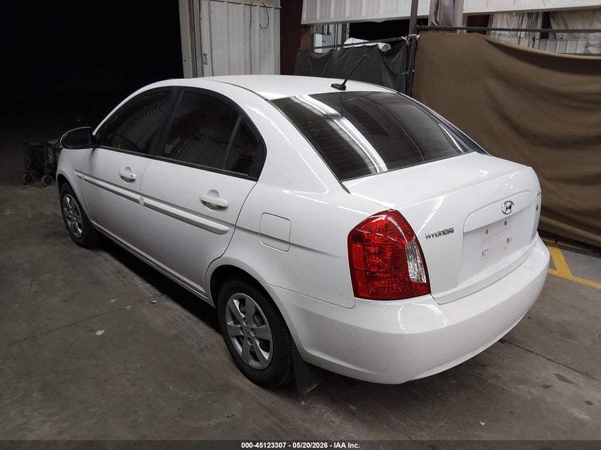 2008 Hyundai Accent VIN KMHCN46C68U231458 IAAI salvage auction — RIGHT SIDE, Salvage (Arizona), sold $650 on 2026-07-21 (photo 3)