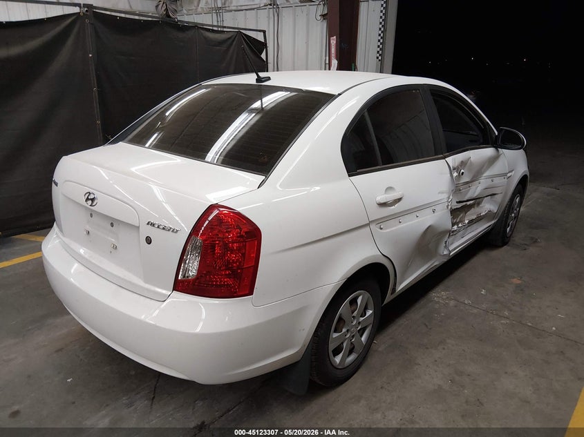 2008 Hyundai Accent VIN KMHCN46C68U231458 IAAI salvage auction — RIGHT SIDE, Salvage (Arizona), sold $650 on 2026-07-21 (photo 4)