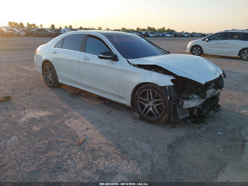 2015 Mercedes-benz S-klasse VIN WDDUG8FB9FA090035 IAAI salvage auction — FRONT END, Salvage (Idaho), sold $4,050 on 2026-07-10 (photo 1)