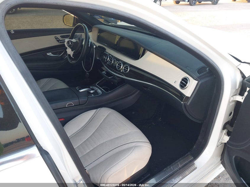 2015 Mercedes-benz S-klasse VIN WDDUG8FB9FA090035 IAAI salvage auction — FRONT END, Salvage (Idaho), sold $4,050 on 2026-07-10 (photo 5)