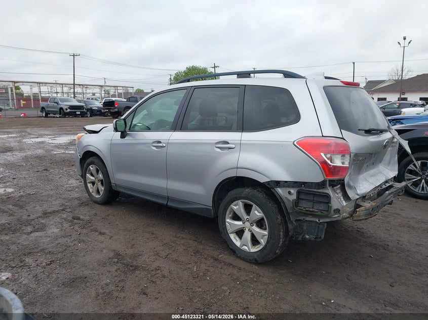 2016 Subaru Forester VIN JF2SJADC2GH538678 IAAI salvage auction — FRONT END, Mv-907A (New York), sold $450 on 2026-07-15 (photo 3)