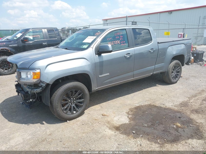 2022 Gmc Canyon VIN 1GTG6CEN6N1250704 IAAI salvage auction — FRONT END, Mv-907A (New York), sold $4,600 on 2026-07-25 (photo 2)