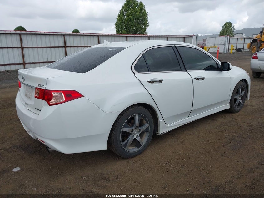 2013 Acura Tsx VIN JH4CU2F84DC003187 IAAI salvage auction — LEFT SIDE, Bill Of Sale (Washington), sold $1,950 on 2026-07-07 (photo 4)