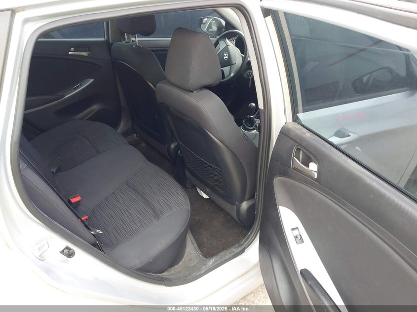 2015 Hyundai Accent VIN KMHCT5AE2FU212584 IAAI salvage auction — FRONT END, Clear (Oklahoma), sold $225 on 2026-07-28 (photo 8)