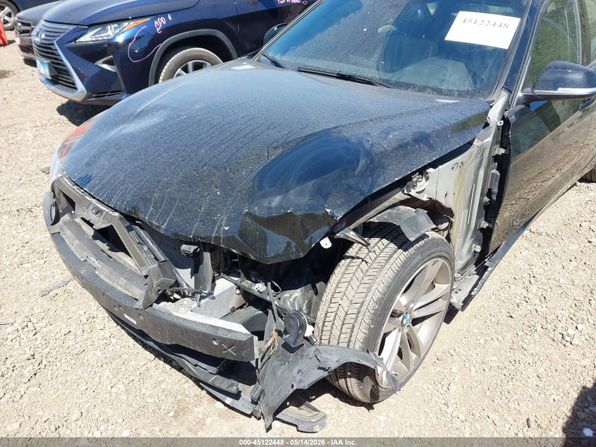 2015 BMW 3er VIN WBA3B3G55FNT19090 IAAI salvage auction — LEFT FRONT, Salvage (Illinois), sold $3,400 on 2026-07-08 (photo 6)