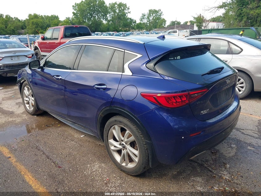 2019 Infiniti Qx30 VIN SJKCH5CPXKA007723 IAAI salvage auction — LEFT FRONT, Salvage (Missouri), sold $1,950 on 2026-07-29 (photo 3)
