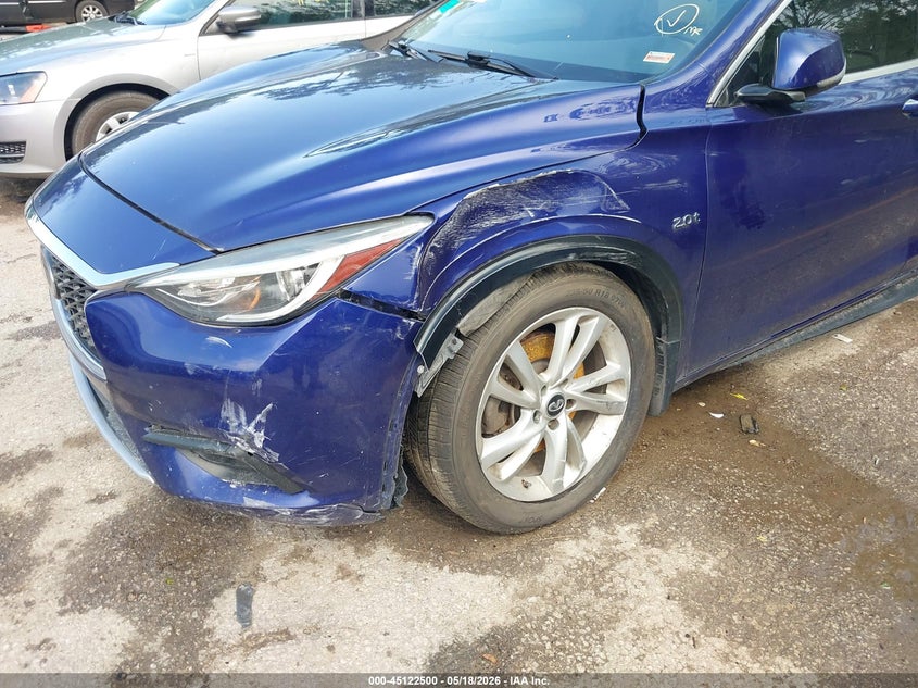 2019 Infiniti Qx30 VIN SJKCH5CPXKA007723 IAAI salvage auction — LEFT FRONT, Salvage (Missouri), sold $1,950 on 2026-07-29 (photo 6)
