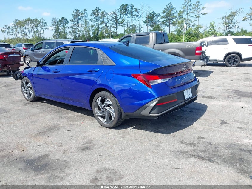 2025 Hyundai Elantra VIN KMHLM4DG7SU031544 IAAI salvage auction — FRONT END, Rebuildable (Florida), sold $25 on 2026-07-28 (photo 3)