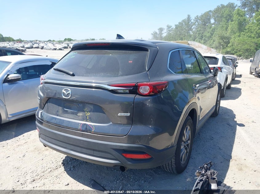 2018 Mazda Cx-9 VIN JM3TCBCY1J0205112 IAAI salvage auction — FRONT END, Salvage (Georgia), sold $4,150 on 2026-07-14 (photo 4)