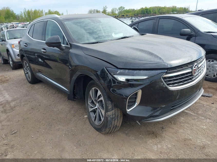 2022 Buick Envision VIN LRBFZNR40ND016880 IAAI salvage auction — Unknown, Clear (Michigan), sold $6,900 on 2026-05-31 (photo 1)